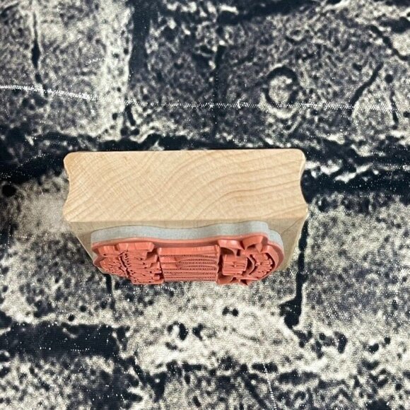 Hampton Art WISHING YOU A VERY HAPPY BIRTHDAY Rubber Stamp - Picture 4 of 7